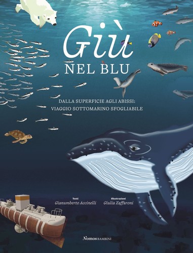 Giù nel blu dalla superficie - giù,