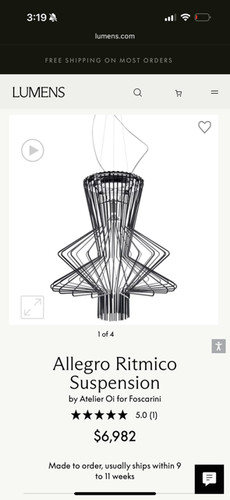 Foscarini allegretto ritmico - foscarini,