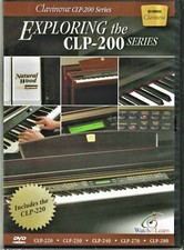 YAMAHA EXPLORING la serie CLP-200 Clavinova TASTIERE WATCH & LEARN DVD