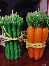Set 2 candele a forma di