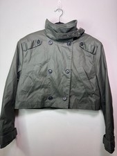 ZARA TRENCH DONNA KAKI SCURO