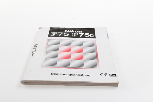 Nikon f75 f75d manuale - f75,