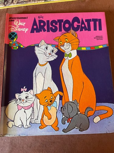 Libro gli aristogatti - libro,