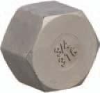 Tappo femmina acciaio inox - tappo,