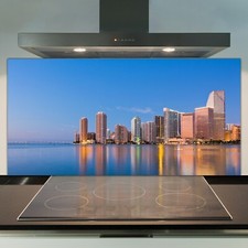 Glass Kitchen Splashback Heat