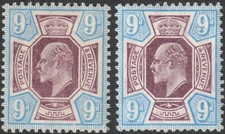 Coppia superfici gesso SG 250a-51a 9d viola opaco/ardesia e ultramarino M40 (1/3)