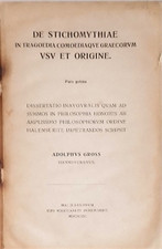 Gross,Adolphus, - De