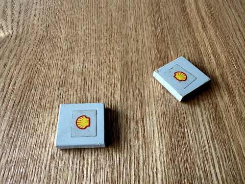 Lego oldgray tile 2x2 - x,