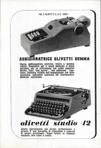 Addizionatrice olivetti summa - addizionatrice,