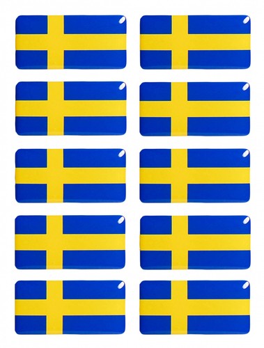 Bandiere svedesi adesivi