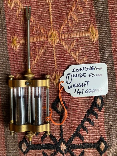 Antique crystal regulator - antique,