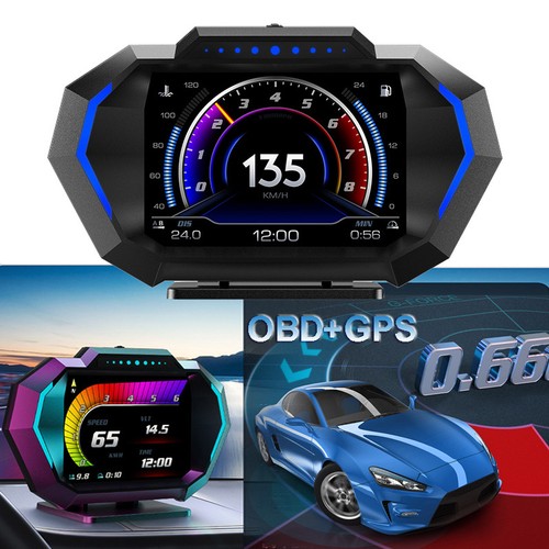 Head display obd2 - head-up, obd2+gps