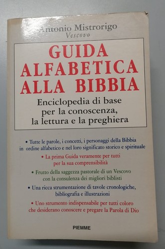 Guida alfabetica alla - , bibbia