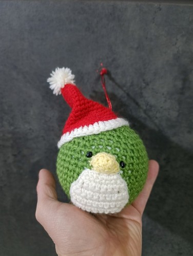 Pinguino natalizio fatto - pinguino, a