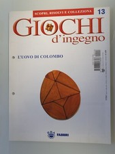 FASCICOLO EDICOLA GIOCHI D'INGEGNO N.13