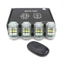 1/2/4Pz Luci Moto Telecomando