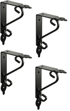 4 Console Nero Angolo di