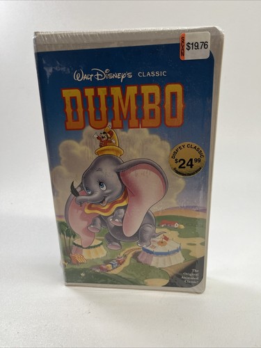 Dumbo vhs tape walt disney - dumbo,