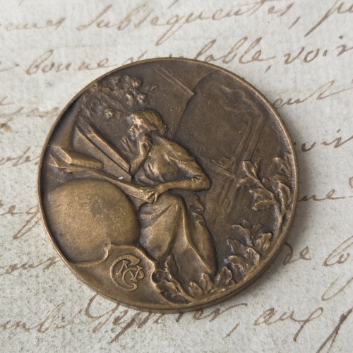 Medaglia victor prouvé - medaglia, nancy