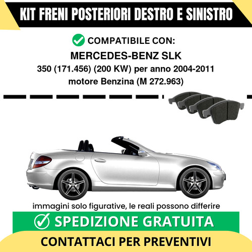 Pastiglie freno posteriori - pastiglie,