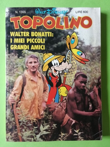 Topolino con walter - walter, bonatti