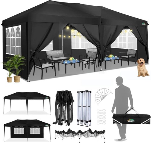 Gazebo pieghevole 3x6m - gazebo,