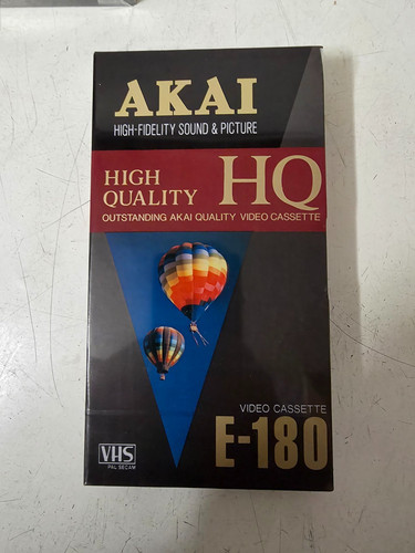 Cassette vhs vierge neuf - vhs,