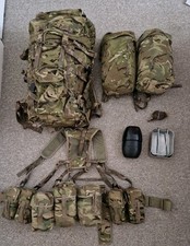 British Army MTP PLCE Infantry Bergan, Webbing And Ancillaries  Cadet