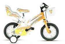 BICI MONTANA 1112F LITTLE TEDDY BICICLETTA 12'' BAMBINA ACCIAIO 1 VELOCITA'