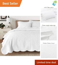 Set trapunta cotone lusso