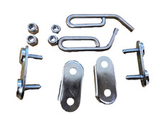 Kit gancio e piastra porta