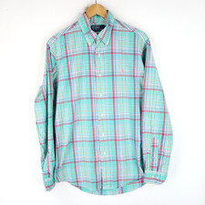 Polo Ralph Lauren vestibilità personalizzata a quadri TG M (T7922)