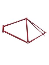 TELAIO BICI ACCIAIO CORSA ROSSO SCURO VARIE MISURE