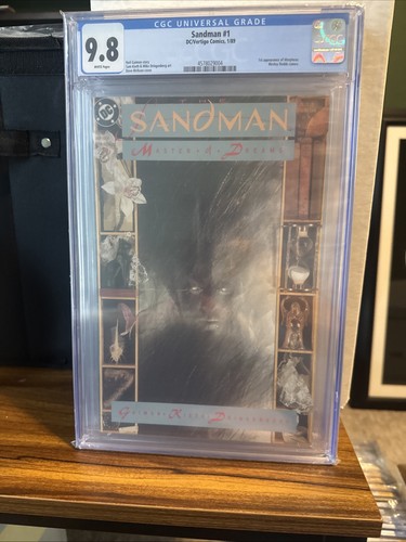 Sandman cgc nm - 9,8, nm/m