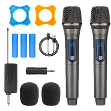 1-2x Microfono Wireless