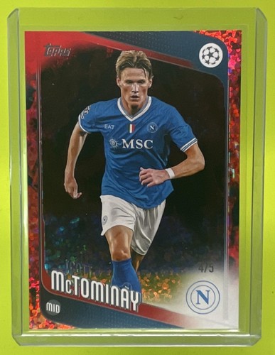 Scott mctominay red foil - mctominay, /5
