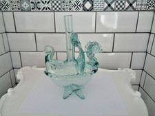 Vaso cavallo vetro trasparente