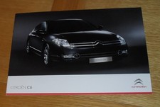 Brochure Citroen C6 2009-2010