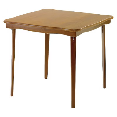 Tavolo pieghevole con bordo