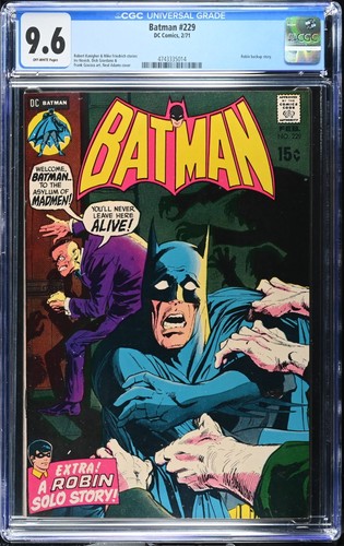 Batman 229 cgc 9 6 - batman, nm+