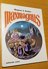 MAGNUS & BUNKER-MAXMAGNUS-EDITORIALE CORNO-CARTONATO-1970- OTTIMO -VL18