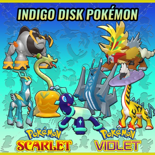 Disco indaco pokemon - il,