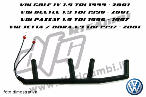 Cablaggio candelette golf - candelette, vw