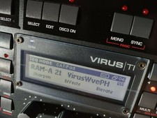 Cover Display Originale in plexiglass per Access VIRUS TI