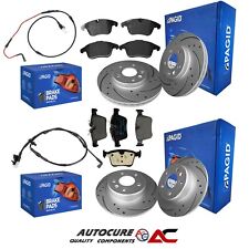 PER JAGUAR XE R-SPORT MK1 X760 2.0 PAGID DISCHI E PASTIGLIE FRENO ANTERIORI E POSTERIORI FORATI