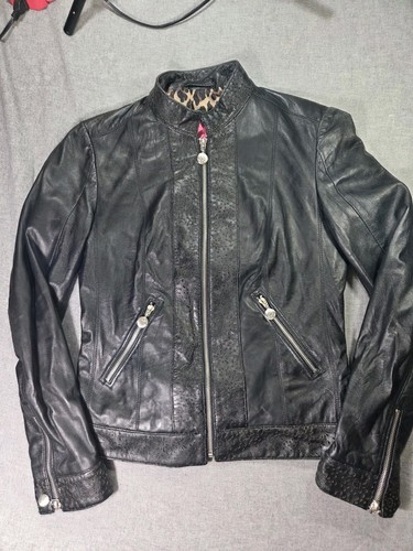 Giacca moto vintage y2k - y2k, betsey