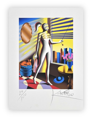 Mark kostabi serigrafia - kostabi,