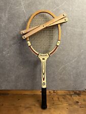 Racchetta Tennis Vintage Spalding Match Play Legno - Medium 4 - Made In Belgium