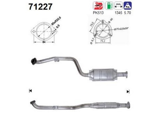 100 136 catalizzatore - kw,