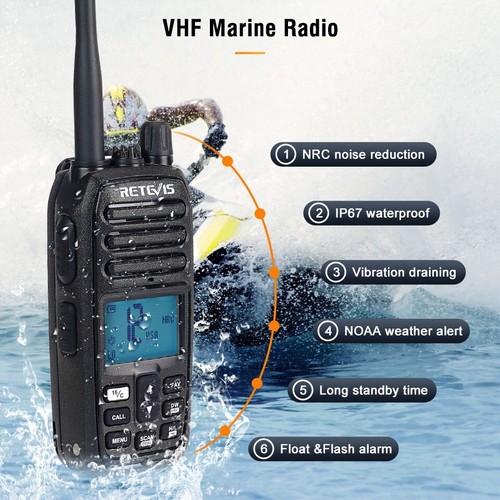 Retevis rm21 vhf - vhf, marine